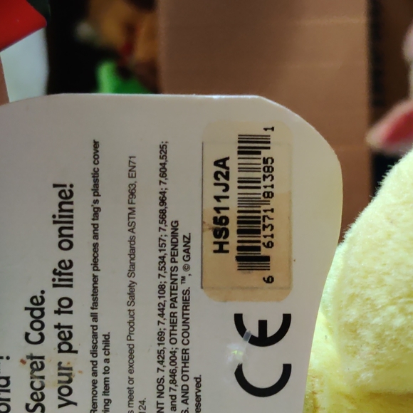 Lil' Webkinz Canary NWT - Picture 7 of 7